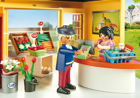 Playmobil Stadtleben Grocery Store für 4+ Jahre Jahre