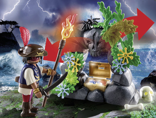 Playmobil Pirates Pirate Hideaway for 5+ years years old