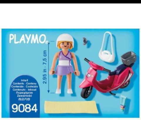 Playmobil Special Plus Κορίτσι με Σκούτερ για 4+ ετών