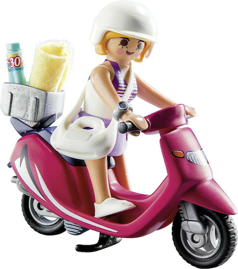 Playmobil Special Plus Κορίτσι με Σκούτερ για 4+ ετών