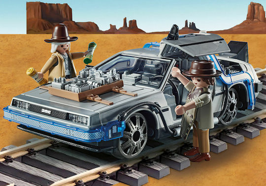 Playmobil Zurück in die Zukunft Advent Calendar - Abenteuer im Wilden Westen für 5-99 Jahre