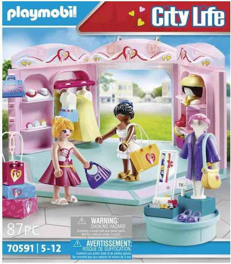 Playmobil City Life Magazin de Modă pentru 5-12 ani