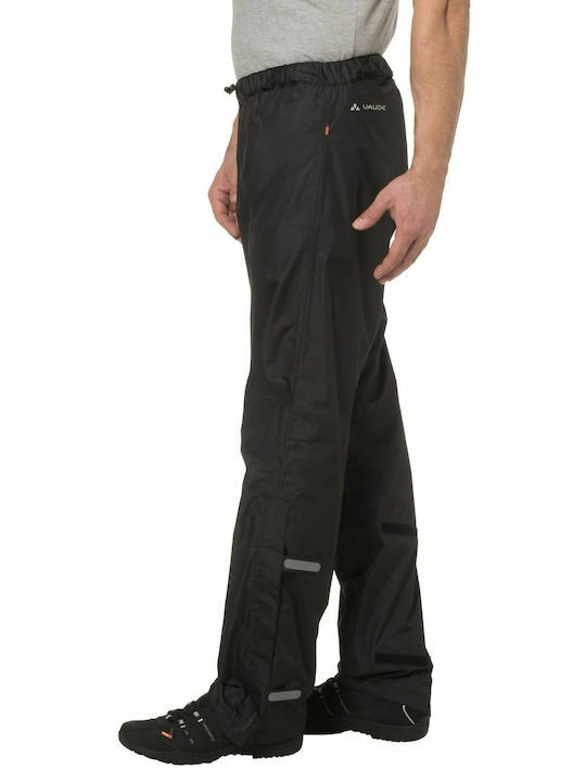 Vaude Fluid II Ανδρικό Μακρύ Παντελόνι Πεζοπορίας Μαύρο