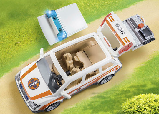 Playmobil Живот в града Emergency Car with Light & Sound за 4+ години години