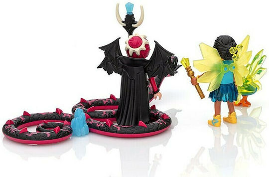 Playmobil Ayuma Crystal Fairy și Bat Fairy cu animale magice