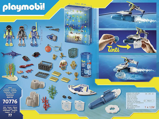 Playmobil City Action Advent Calendar X-mas for 4-10 years old