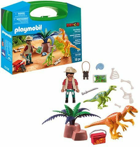 Playmobil Куфарче Динозаври Dino Explorer Carry Case за 4+ години години