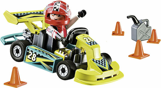 Playmobil Koffer Aktion Go Kart Racer Carry Case für 4+ Jahre Jahre