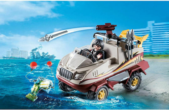 Playmobil City Action Amphibious Truck for 5+ years years old