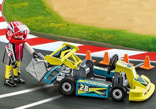 Playmobil Koffer Aktion Go Kart Racer Carry Case für 4+ Jahre Jahre