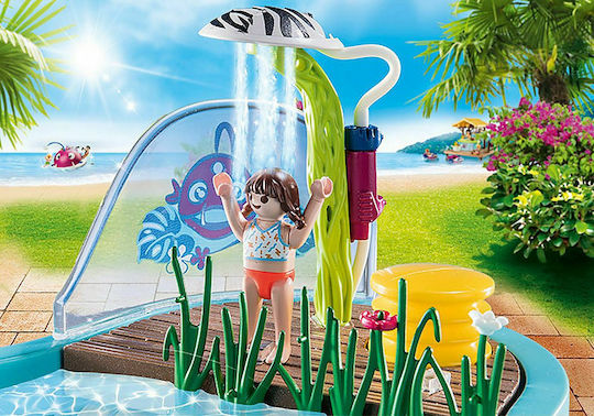 Playmobil Familienspaß Small Pool with Water Sprayer für 4-10 Jahre