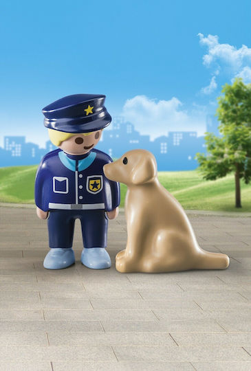 Playmobil 123 Police Officer with Dog за 1,5+ години години