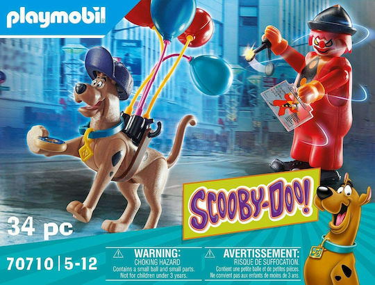 Playmobil Scooby-Doo Adventure with Ghost Clown for 5-12 years old