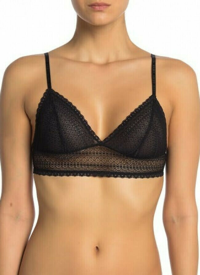 DKNY Wirefree DK4511-B7P Μαύρο Γυναικείο Bralette Σουτιέν