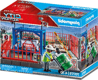 Playmobil City Action Freight Storage for 4-10 years old
