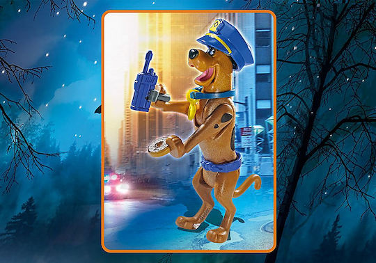 Playmobil Scooby-Doo Sammelfigur Scooby "Αστυνομικός" für 5-12 Jahre