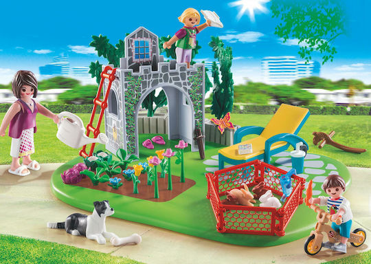 Playmobil Super Set Οικογενειακός Κήπος για 4 ετών
