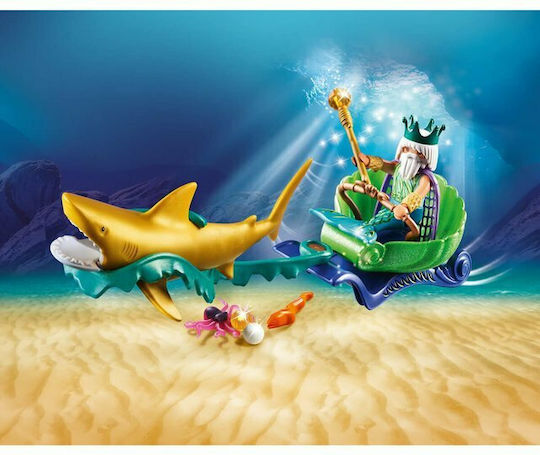 Playmobil Магия Mermaid with Snail Gondola за 4+ години години