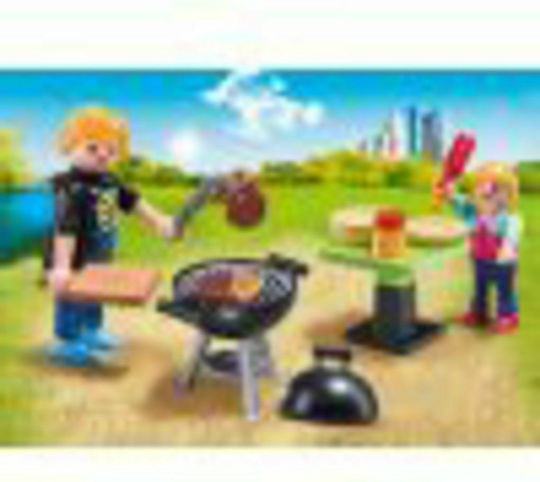 Playmobil Куфарче Семейно забавление Куфарче Barbecue за 4+ години години