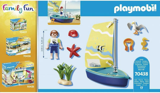 Playmobil Family Fun Sailboat για 4 ετών