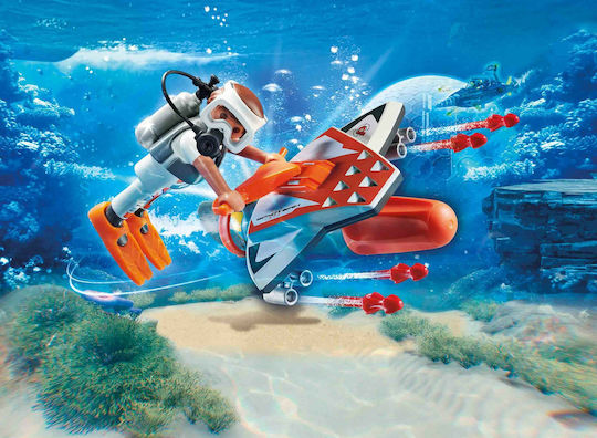 Playmobil Топ агенти Spy Team Underwater Wing за 6+ години години