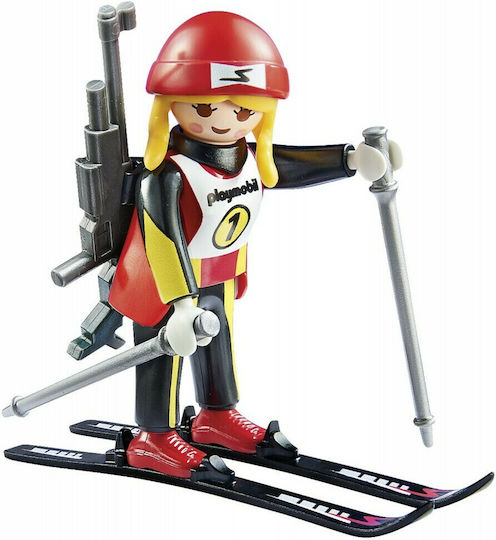 Playmobil Family Fun Αθλήτρια διάθλου για 4-10 ετών