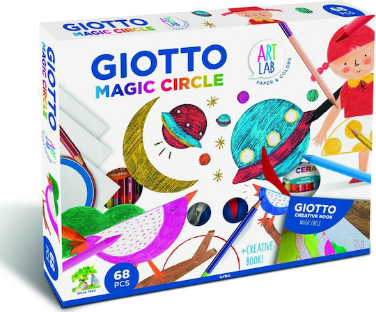 Giotto Painting Art Lab Easy Drawing Creation Set for Children 8+ years old Years 68pcs