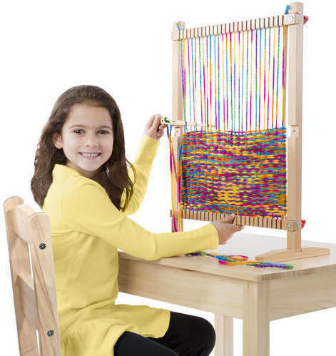 Melissa & Doug Тъкачен стан Multi-Craft Weaving Loom за Деца 8+ години+ Години