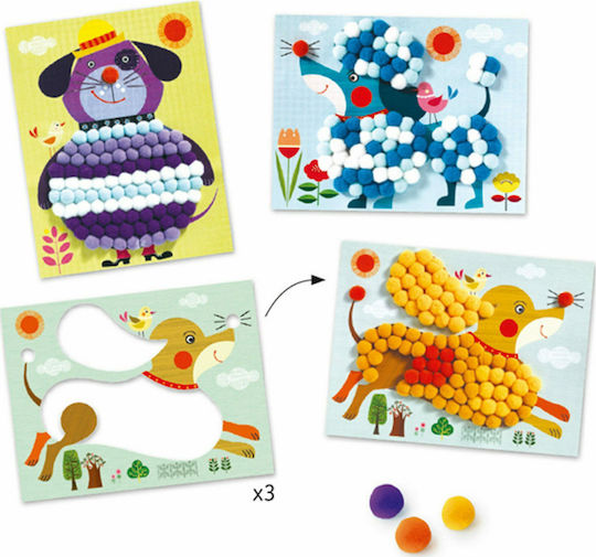 Djeco Collage Puppy for Children 3+ years Years