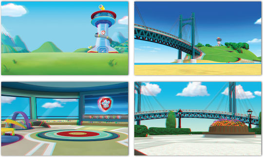 Just Toys Painting Paw Patrol 3D Drawings Three-dimensional Designs