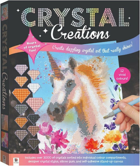 Hinkler Painting Crystal Creations Unicorn for Children 6+ years old Years