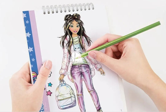 Make It Real Ζωγραφική Fashion Design Sketchbook Digital Dream για Παιδιά 6+ Ετών
