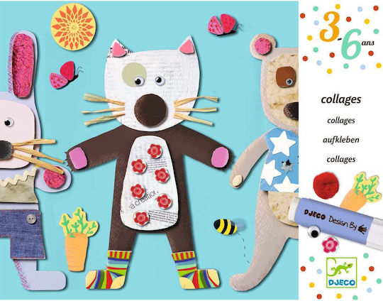 Djeco Collage Construct my First for Children 3+ years Years