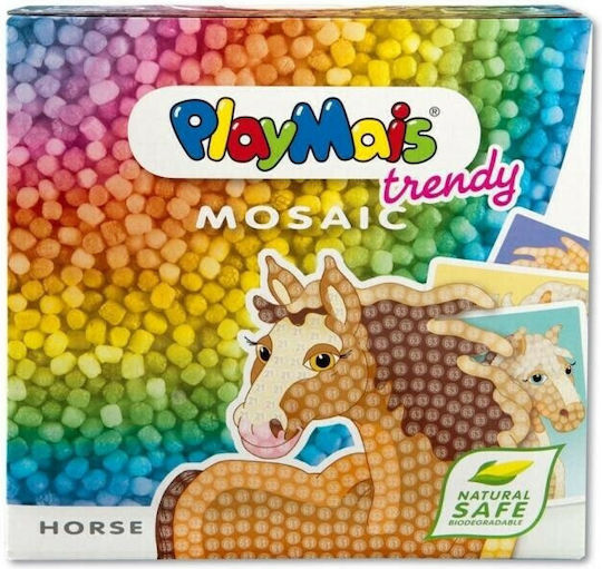 Playmais Children's Craft Mosaic Trendy Horse for Children 8+ years old Years
