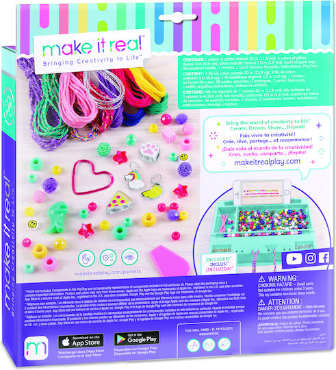 Make It Real Κοσμήματα Good Vibes Bracelets Kit για Παιδιά 8+ Ετών