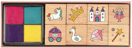 Moses Stamps Set With Wooden Stamps Magic Fairy