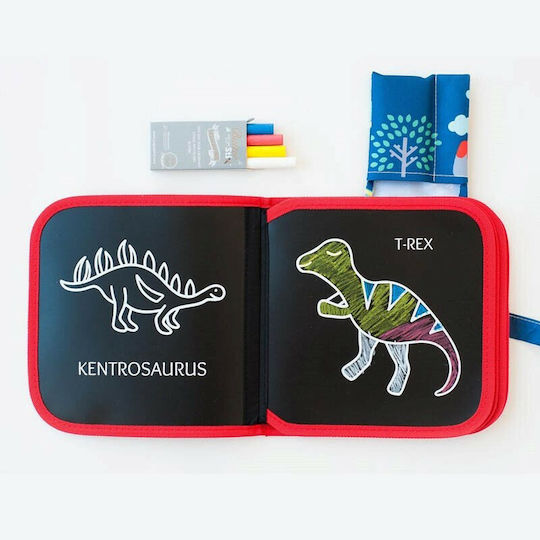 Jaq Jaq Bird Painting Color It & Go Erasable Book for Children 3+ years Years