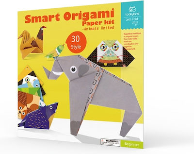 Tooky Toys Origami Σετ Ζώα του Κόσμου