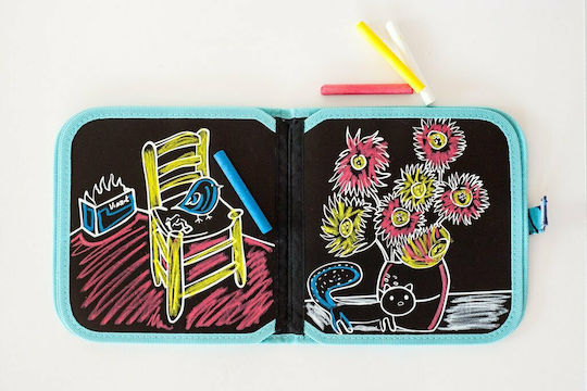 Jaq Jaq Bird Painting Color It & Go Erasable Book for Children 3+ years Years