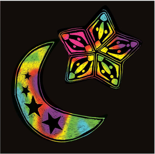 Melissa & Doug Ζωγραφική Scratch Art Box of Rainbow Mini Notes