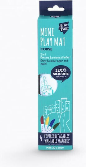 Super Petit Painting Mini Placemat Painting Silicone Corsica