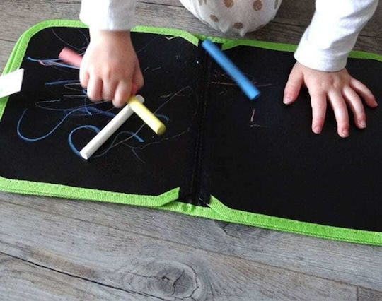Jaq Jaq Bird Painting Chalkboard Book With Chalks for Children 3+ years Years