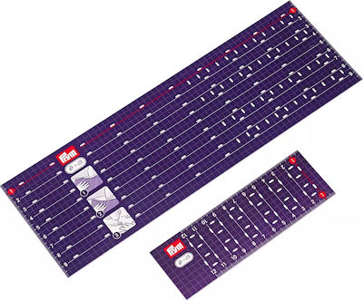 Prym Ruler Ironing 1x5x15cm & 1x10x30cm 2pcs 611937