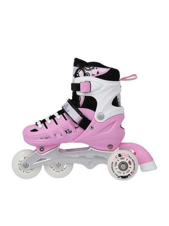 Nils NH10905 Kids Adjustable Inline Rollers Pink