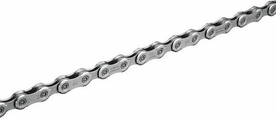 Shimano Deore CN-M6100 Αλυσίδα Ποδηλάτου 12 Ταχυτήτων 126L Ασημί