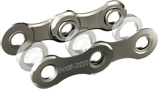 Shimano CN-HG901 Αλυσίδα Ποδηλάτου 11 Ταχυτήτων 116L Ασημί