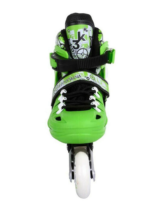 Αθλοπαιδιά Inline Αυξομειούμενα Rollers Πράσινα Παιδικά Αθλοπαιδιά Inline Αυξομειούμενα Rollers Πράσινα Παιδικά