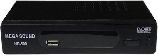MegaSound HD-500 Ψηφιακός Δέκτης Mpeg-4 HD (720p) Συνδέσεις SCART / HDMI