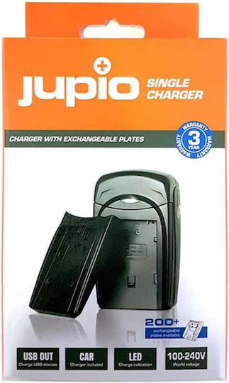 Jupio Single Battery Charger Single Charger Compatible with Sony NP-FZ100