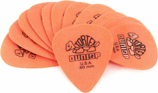 Dunlop Pick Guitar Tortex Standard Thickness 0.60mm Packaging 1pcs